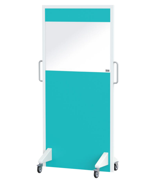 Panoramic shield 200 cm high x 90 cm wide