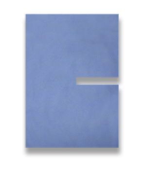 RADdrape® Biliary Split Shield 300mm x 430mm with slit Non Lead Bilayer - Coming Soon