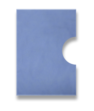 RADdrape® Multipurpose 300mm x 430mm with scoop fenestration (centre) 90mm x 4.5mm - Non Lead Bilayer - Coming Soon