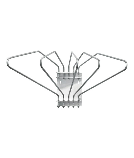 Wall Mounted Lead Apron Storage Rack with 5 Full Swing Arms
