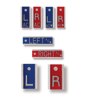Embedded Aluminum X-ray Markers