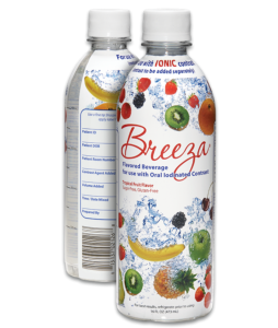 Breeza® Flavored Beverage for use with Oral Iodinated Contrast