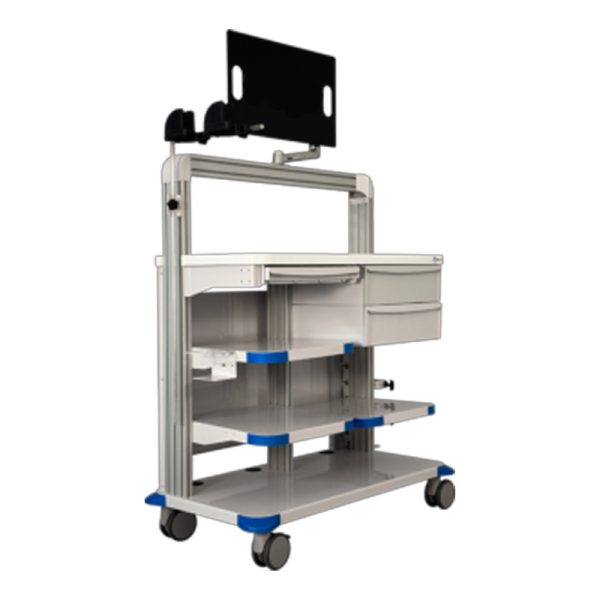 Featherweight Double Endoscopy Cart