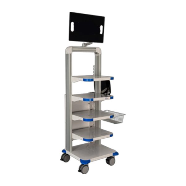 Featherweight Single Tower Endoscopy Cart