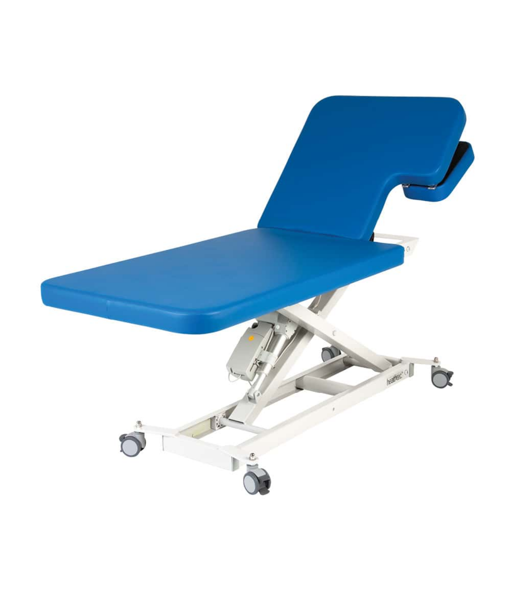 LynX Cardiology Table w/ Electric Back Rest Back Cut Out