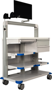 Featherweight Double Endoscopy Cart