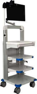 Featherweight Single Endoscopy Cart