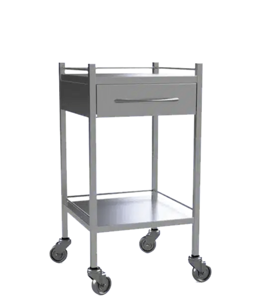 1 Drawer Dressing Trolley