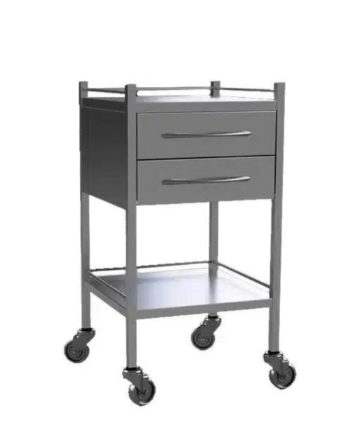 2 Drawer Dressing Trolley