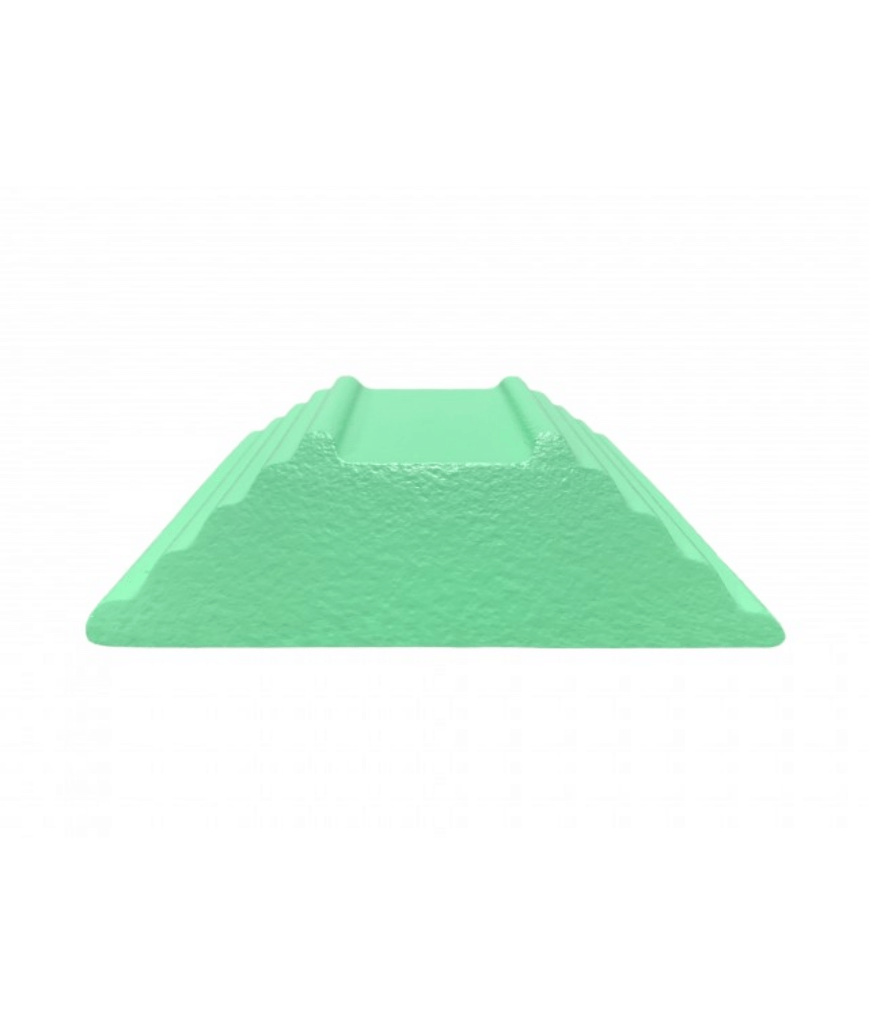Coated Bilateral Pediatric Oblique Finger Block Sponge (Stealth) [7.75" x 7.5" x 2"]