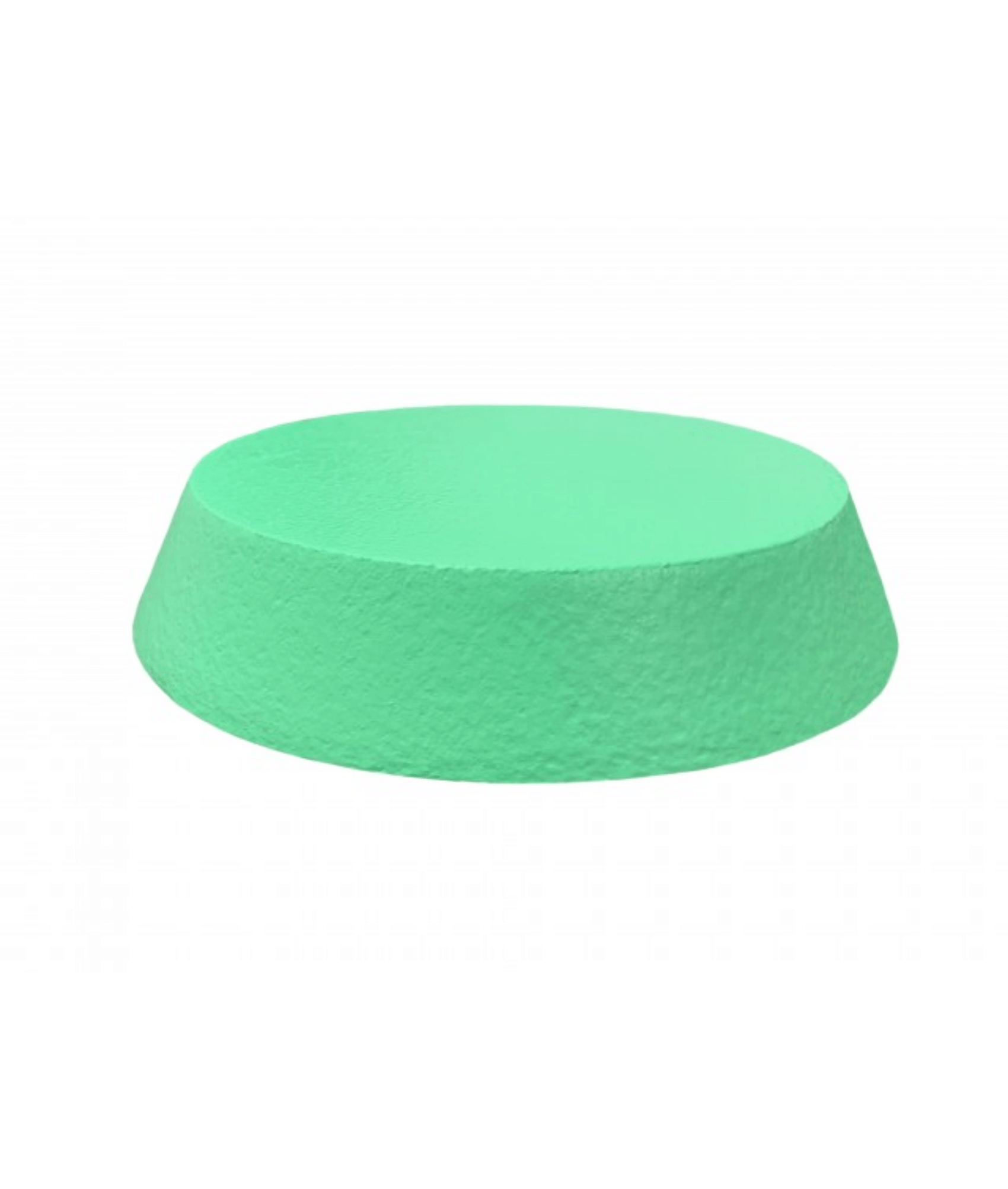 Coated Circular Head Block (Stealth) [Diameter: 7" (top) - 9" (base) x 1.5"]