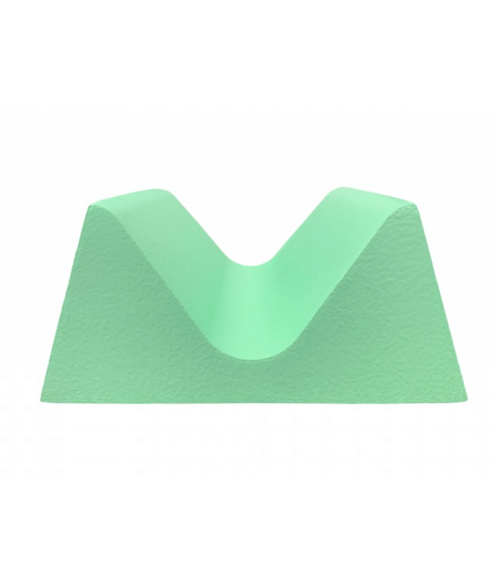 Coated AP/PA Adult Head Holder Sponge (Stealth) [15" x 14" x 6.75"]