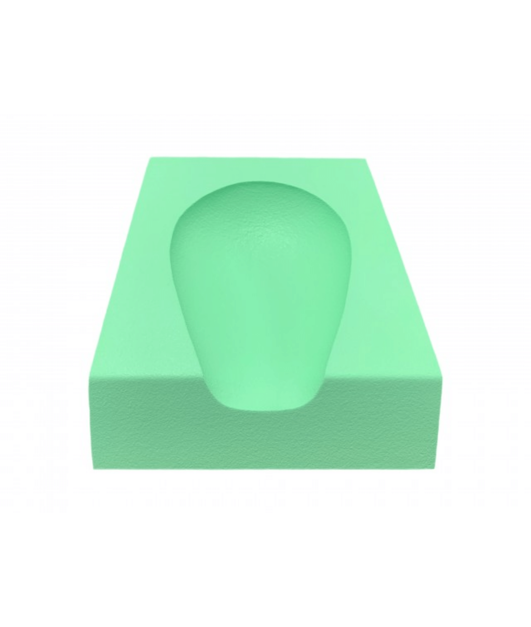 Coated CT Headrest Sponge (Non-Stealth) [12.5" x 11" x 10"]