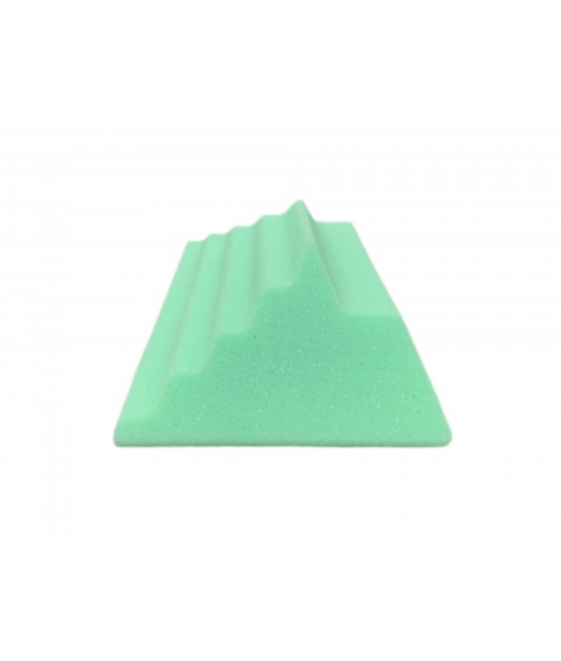 Non-Coated Adult Oblique Finger Block Sponge (Stealth) [10.5