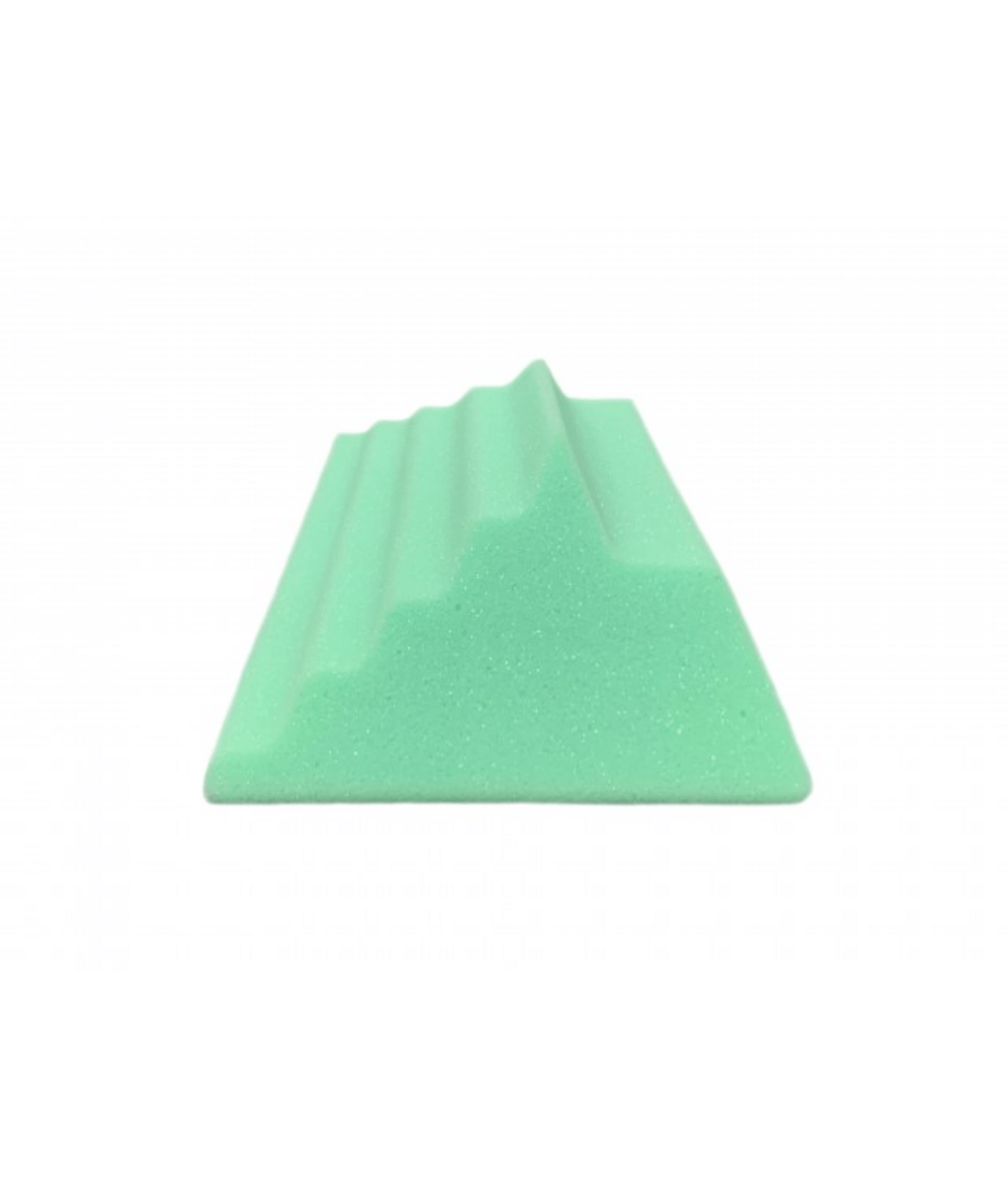 Non-Coated Adult Oblique Finger Block Sponge (Stealth) [10.5" x 6" x 3"]