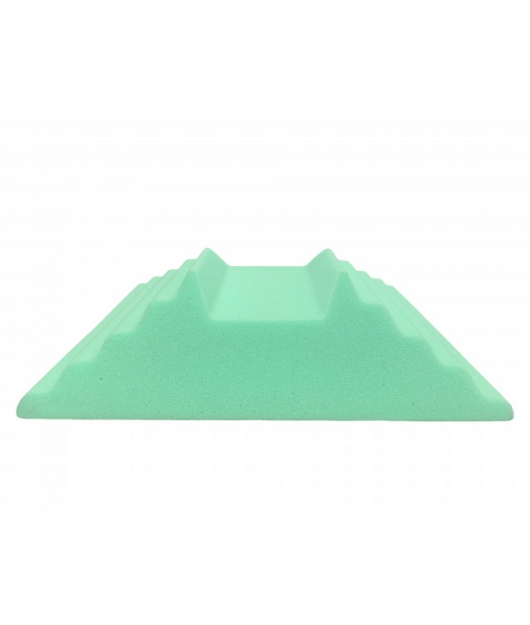 Non-Coated Bilateral Adult Oblique Finger Block Sponge (Stealth) [12" x 10.5" x 3"]