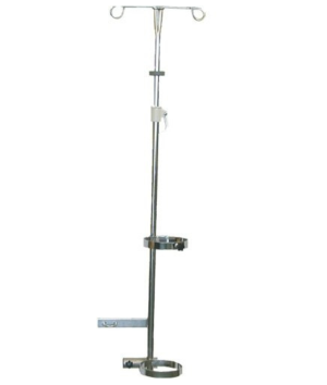 MRI Non-Magnetic I.V. & Oxygen Holder For Wheelchair