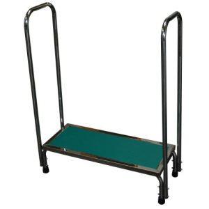 MRI Non-Magnetic Step Stool with Dual 41" Handrails