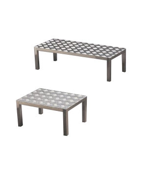 One Step Stainless Steel Step Stools