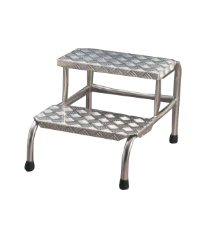 Two Step Stainless Steel Step Stool