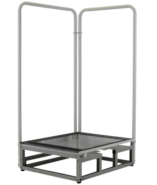Clear Single Step Footstool
