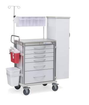 Pace Cart with Difficult Airway Cart Configuration