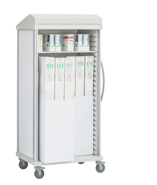 Roam 2 Boxed Catheter Cart