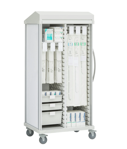 Roam 2 Long and Short Catheter Cart
