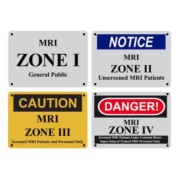 MRI Zone - Wall Signage