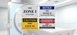 MRI Zone - Wall Signage