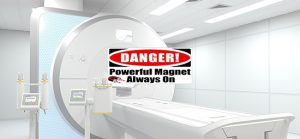 Danger Powerful Magnet Always On - Warning Sign