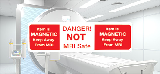 MRI Equipment Tags