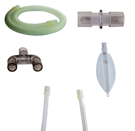 Anesthesia reusable patient hose system, 1.50 m