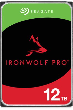 Seagate - 12TB IronWolf PRO SATA 3.5" 6Gb/s 7200RPM Hard Drive (ST12000NT001)