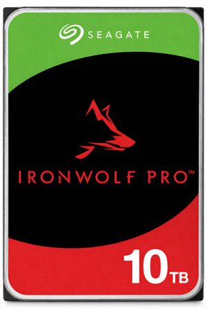 Seagate - 10TB IronWolf Pro NAS 3.5" SATA Hard Drive (ST10000NT001)