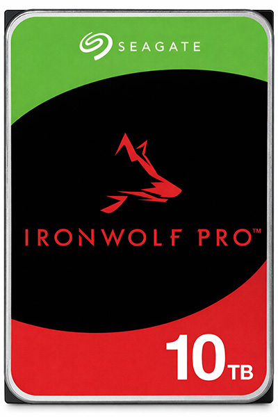 Seagate - 10TB IronWolf Pro NAS 3.5" SATA Hard Drive (ST10000NT001)