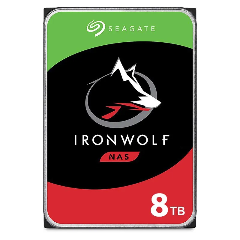 Seagate - 8TB IronWolf SATA3 3.5" HDD NAS 7200 RPM (ST8000VN004)