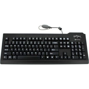 Seal Shield Silver Seal Glow - Washable Medical Grade Keyboard