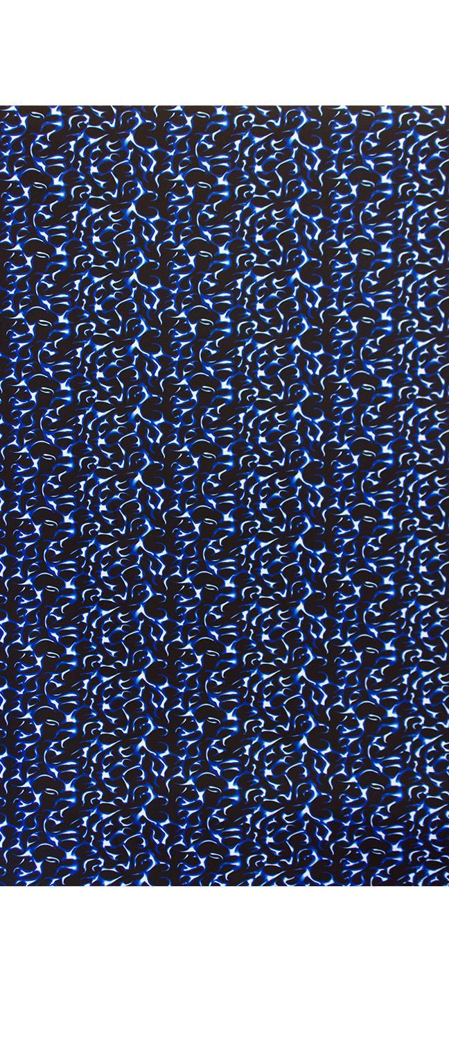 Flames – Blue